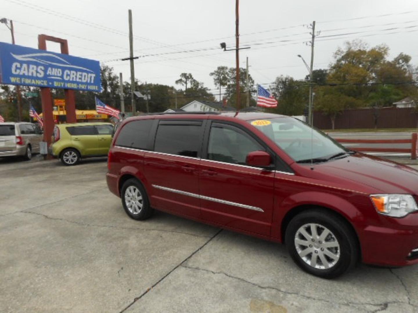 2012 RED CHRYSLER TOWN and COUNTRY TOURI (2C4RC1BGXCR) , located at 10405 Abercorn Street, Savannah, GA, 31419, (912) 921-8965, 31.988262, -81.131760 - Photo#2